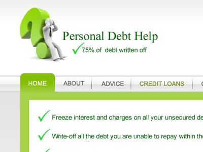 Debt Website Design